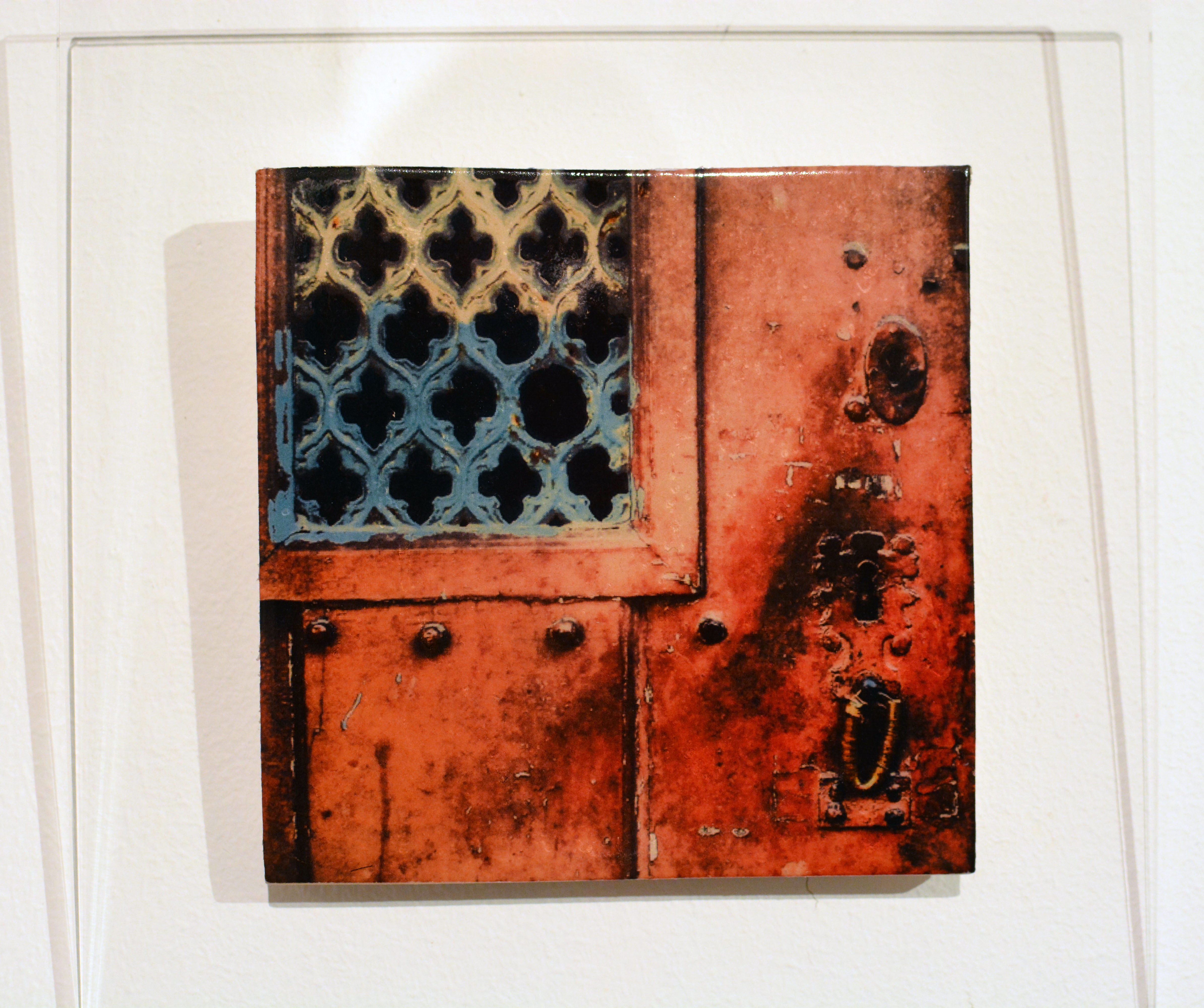 Fotografia impressa em azulejo 14x14 [Porta do largo do Carmo] 